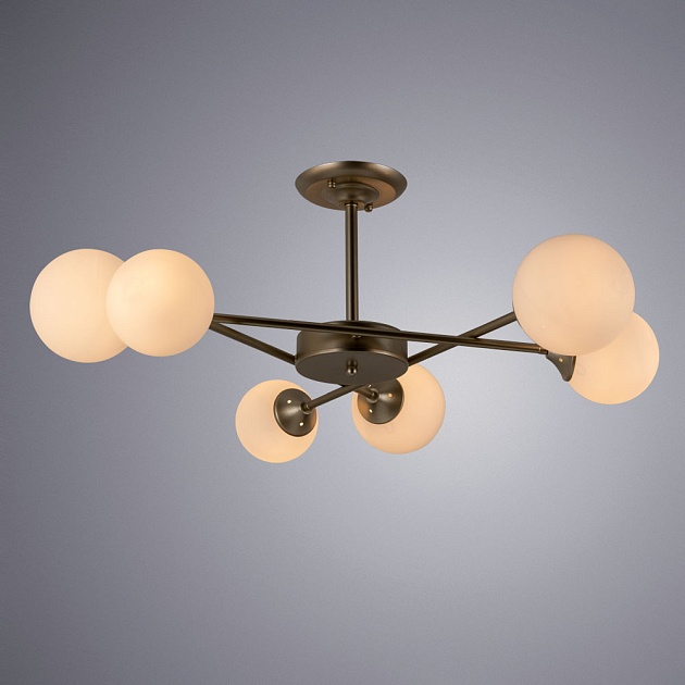 Потолочная люстра Arte Lamp Marco A2703PL-6SG изображение 2 Потолочная люстра Arte Lamp Marco A2703PL-6SG Фото № 2