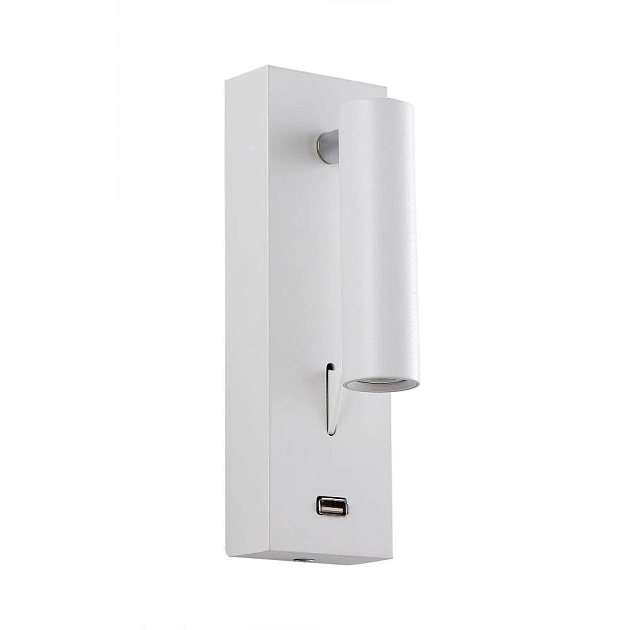 Настенный светильник Crystal Lux CLT 210W USB WH фото 