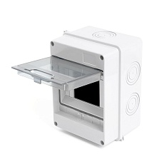 Бокс настенный Stekker EBX50-1/05-65 5 модулей, пластик, IP65 39189 5