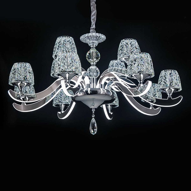 Подвесная светодиодная люстра Citilux Montserrat EL338P12 Фото № 4