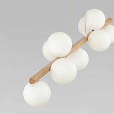 Подвесная люстра TK Lighting 5906 Estera Wood 3