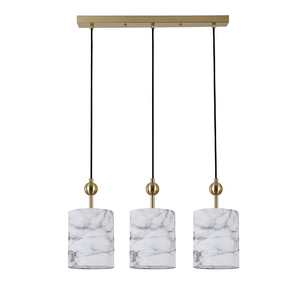 Подвесной светильник Indigo Venato 13036/3P Brass V000583 Фото № 1