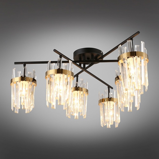 Потолочная люстра Omnilux Pavarolo OML-67707-06 изображение 5 Потолочная люстра Omnilux Pavarolo OML-67707-06 Фото № 5