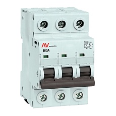 Выключатель нагрузки AVN 3P 100A EKF AVERES avn-3-100-av