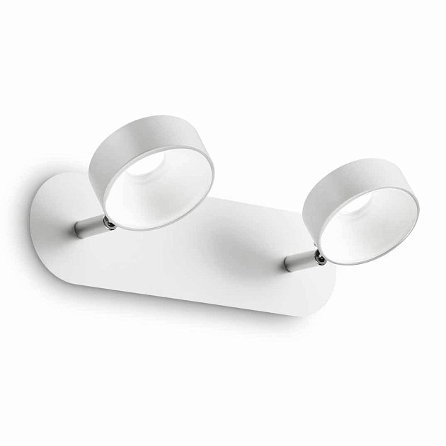 Светодиодный спот Ideal Lux Oby AP2 196695 изображение 1 Светодиодный спот Ideal Lux Oby AP2 196695 Фото № 1
