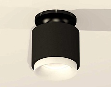 Комплект накладного светильника Ambrella light Techno Spot XS7511064 SBK/PBK/FR черный песок/черный полированный/белый матовый (N7926, C7511, N7165) 1