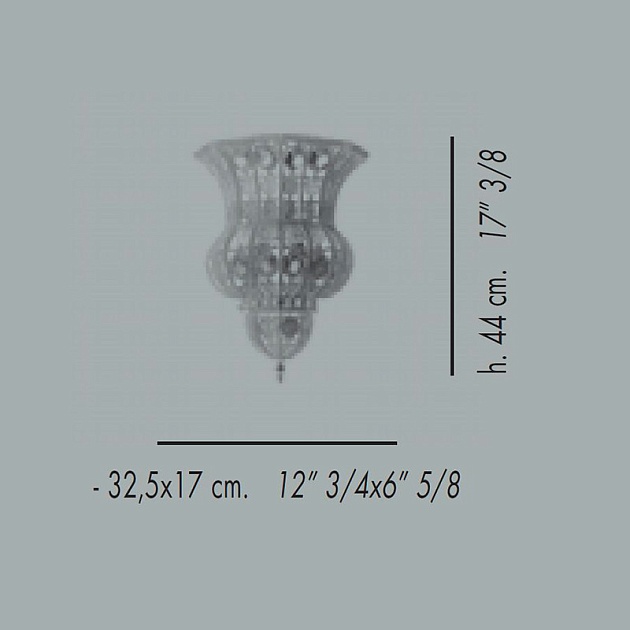 Настенный светильник Banci La Tradizione 43.1377 фото 2