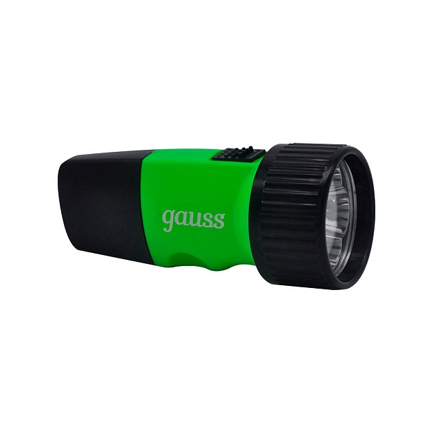 Ручной светодиодный фонарь Gauss аккумуляторный 130х50 40 лм GF103 фото 