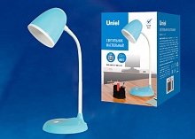 Настольная лампа Uniel Standard TLI-228 Blue E27 UL-00003652 1