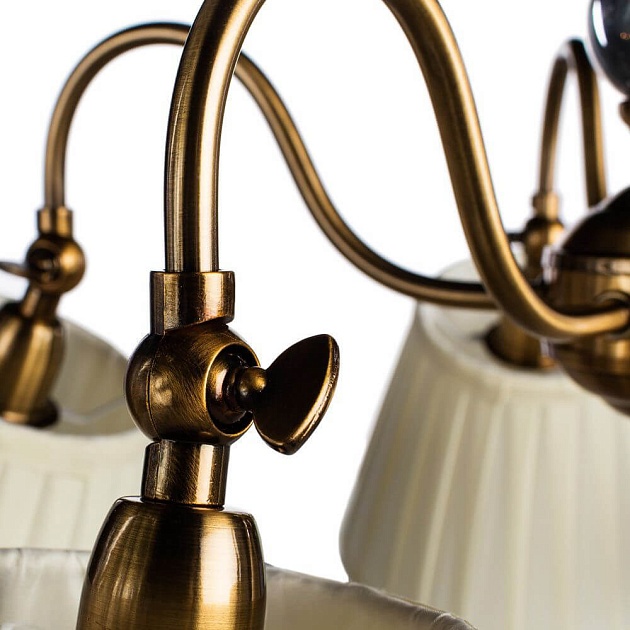 Потолочная люстра Arte Lamp Seville A1509PL-5PB изображение 3 Потолочная люстра Arte Lamp Seville A1509PL-5PB Фото № 3