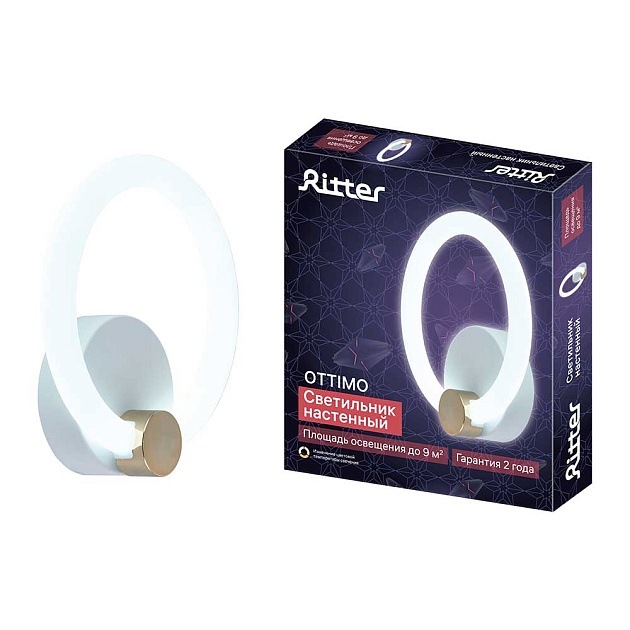 Настенный светильник Ritter OTTIMO 51610 5 изображение 1 Настенный светильник Ritter OTTIMO 51610 5 Фото № 1