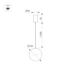 Подвесной светодиодный светильник Arlight SP-Emisfero-R150-11W Day4000 035949 1