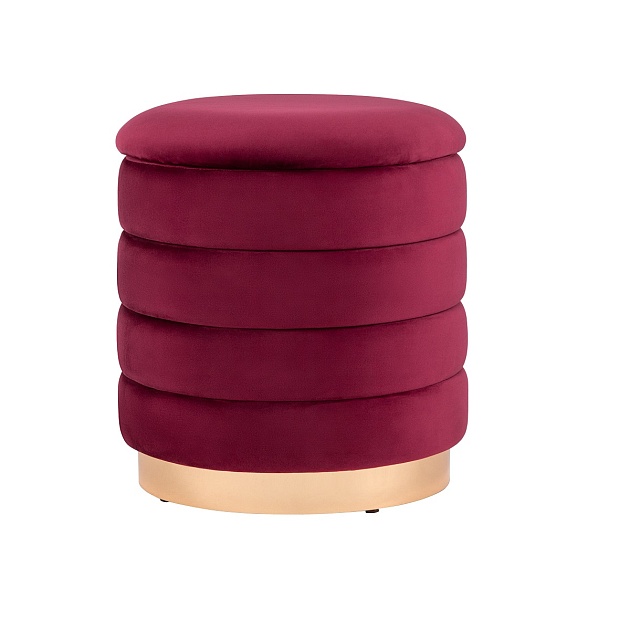 Пуф Stool Group Франсис велюр винный vd-fransis-b16 Фото № 1