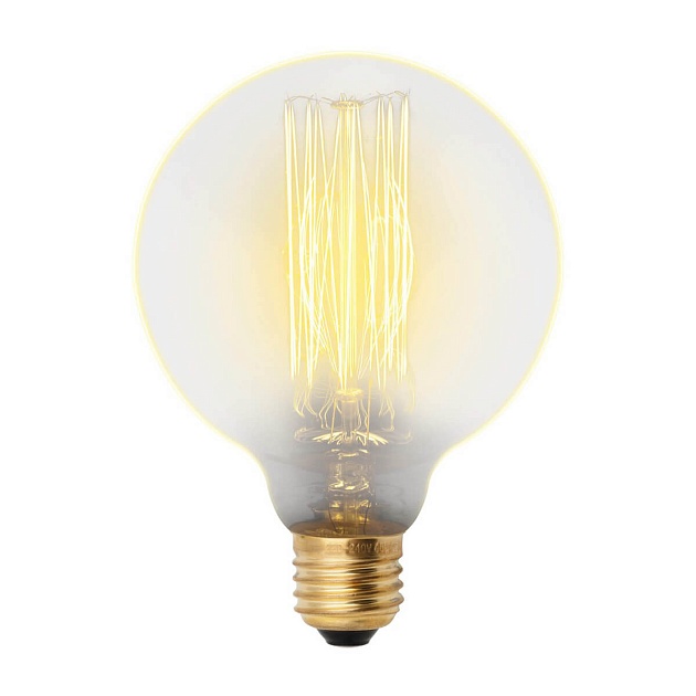 Лампа накаливания Uniel E27 60W золотистый IL-V-G95-60/GOLDEN/E27 VW01 UL-00000479 фото 
