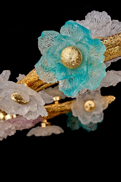 Подвесная люстра Fluorite Sauvage FL1098-24P изображение 2 Подвесная люстра Fluorite Sauvage FL1098-24P Фото № 2