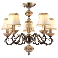 Потолочная люстра Arte Lamp Cherish A9575PL-5AB