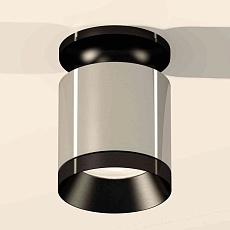 Комплект накладного светильника Ambrella light Techno Spot XS7405022 PSL/PBK серебро полированное/черный полированный (N7926, C7405, N7031) 2