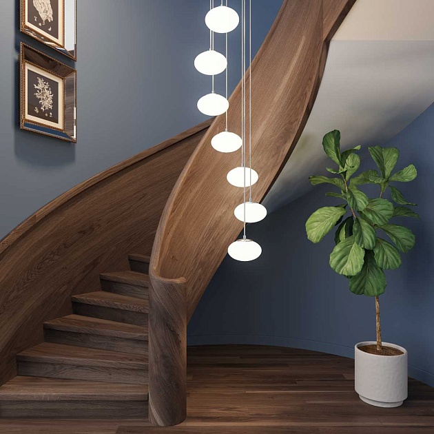 Подвесная светодиодная люстра Citilux Atman Smart CL226A071 Фото № 2