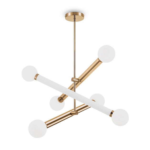 Подвесная люстра Freya Cross FR5381PL-06G Фото № 1