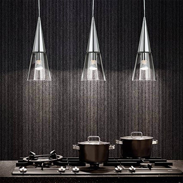 Подвесной светильник Ideal Lux Cono SP1 Cromo 017440 Фото № 3