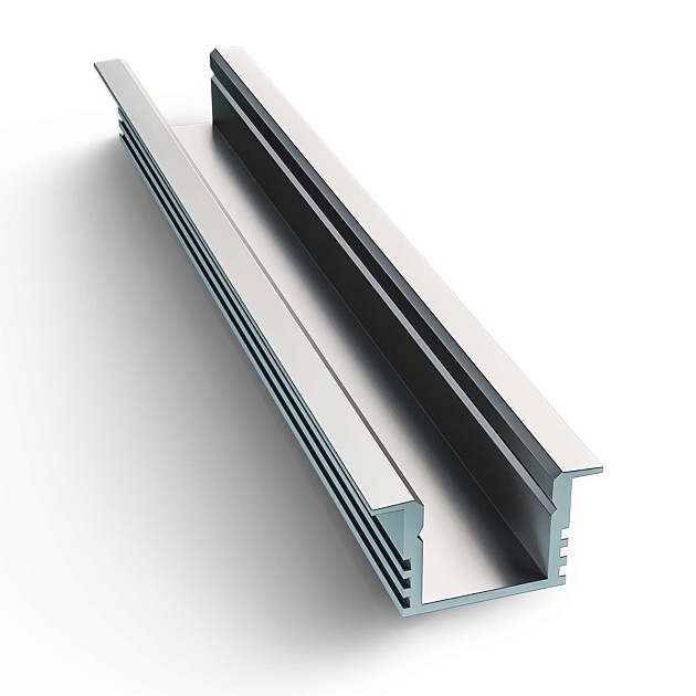 Профиль встраиваемый серебро 2м. Apeyron 08-12-01 Фото № 1