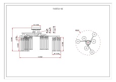Потолочная люстра Moderli Everly V10751-6C 1