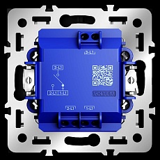 Выключатель встраиваемый Voltum S70 для жалюзи 10А черный матовый VLS020708 4