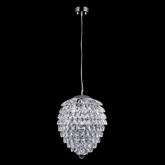 Подвесной светильник Crystal Lux Charme SP6 Chrome/Transparent фото 