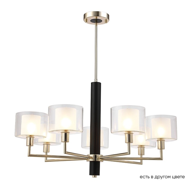 Подвесная люстра Crystal Lux Maestro SP-PL7 Gold Фото № 1