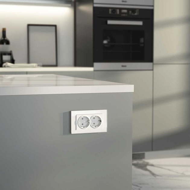 Розетка Werkel двойная W1172061 4690389192111 Фото № 4