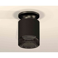 Комплект накладного светильника Ambrella light Techno Spot XS7402064 SBK/PBK/BK черный песок/черный полированный/тонированный (N7926, C7402, N7192) 2