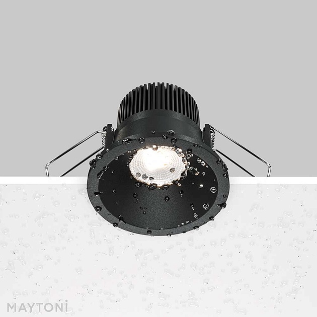 Встраиваемый светодиодный светильник Maytoni Technical Zoom DL034-01-06W4K-B фото 4