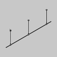 Готовая конструкция (набор) Maytoni Technical TFC-Flar-H03-PT 1