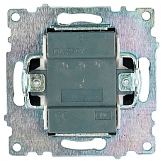 Выключатель трехклавишный Stekker Катрин GLS10-7108-05 черный 49172 4