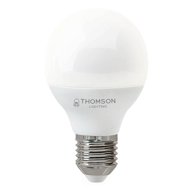 Лампа светодиодная Thomson E27 4W 6500K шар матовая TH-B2363 фото 