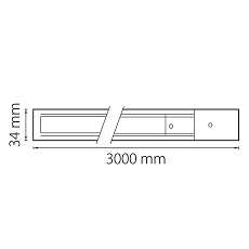 Шинопровод однофазный Lightstar Barra 502035 1