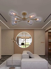 Потолочная люстра Rivoli Gill 9188-306 Б0070147 2