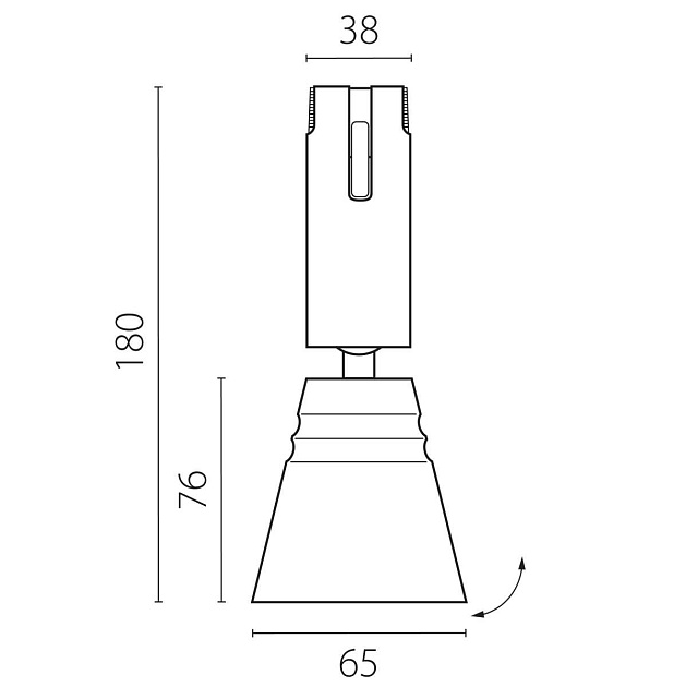 Трековый светильник Lightstar Due Hermes 210847 изображение 4 Трековый светильник Lightstar Due Hermes 210847 Фото № 4