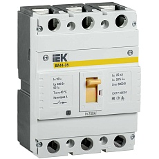 Выключатель автоматический ВА44-35 3Р 200А 25кА IEK SVA4410-3-0200