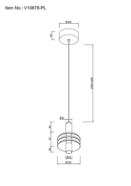 Подвесной светодиодный светильник Moderli Sylv V10878-PL изображение 2 Подвесной светодиодный светильник Moderli Sylv V10878-PL Фото № 2