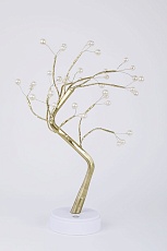 Светодиодная новогодняя фигура ЭРА ЕGNID - 36M дерево с разноцветными жемчужинами 36 LED Б0051948 2