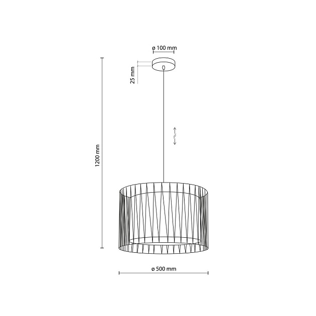 Подвесной светильник TK Lighting 11461 Harmony a072567 Фото № 4