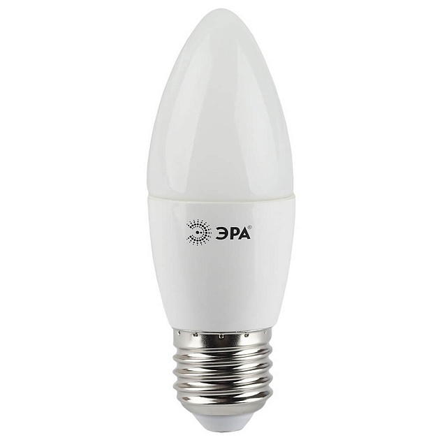 Лампа светодиодная ЭРА E27 7W 2700K матовая LED B35-7W-827-E27 Б0028479 фото 