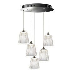 Подвесная светодиодная люстра iLedex Flora WD8007-5 CR 3