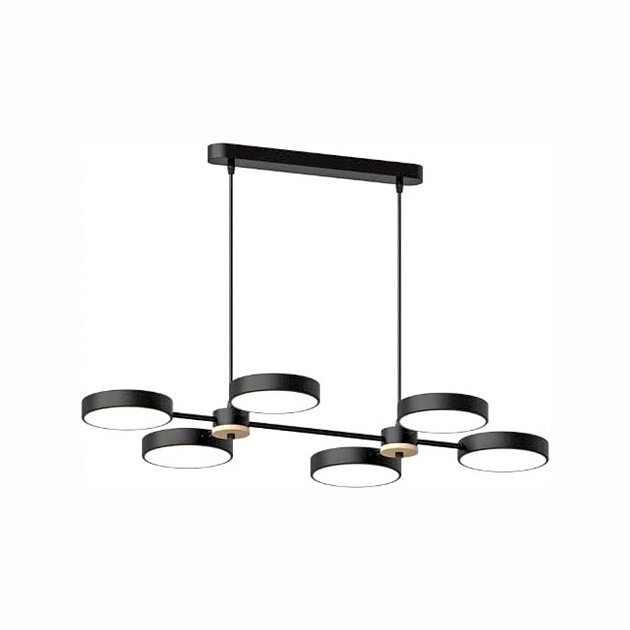 Подвесной cветильник LED4U L3217-820 BK Фото № 1