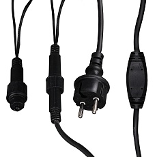 Cветодиодная гирлянда Sneha нить 230V синий мерцающий A-026A BL/W FLASH 3