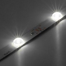 Линейка фронтальная светодиодная ELF 12SMD2835, 24В, 0.95м, с линзами 170гр ELF-RBF12-24V-0,95m-nw