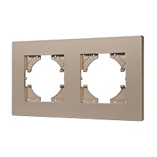 Рамка пластиковая FRM-PERIO-PL-2-GD Arlight 049753