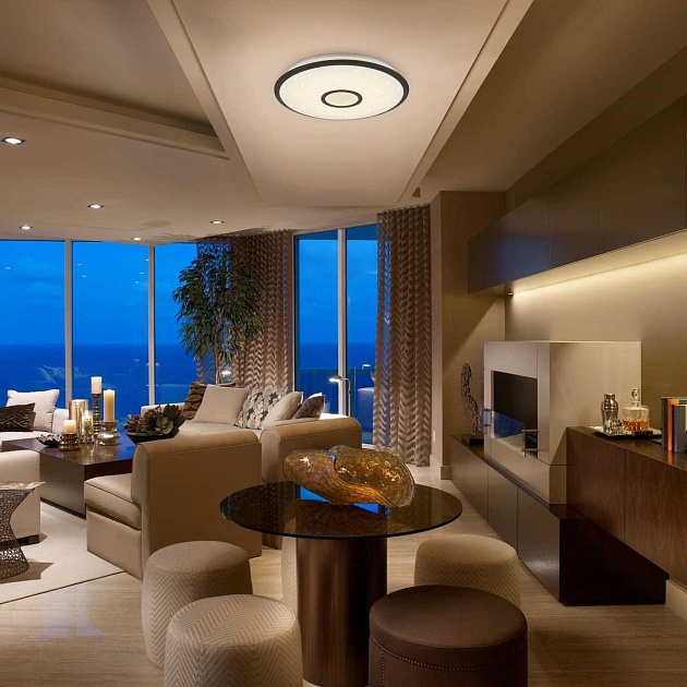 Потолочный светодиодный светильник Citilux Старлайт Смарт CL703A45G Фото № 5