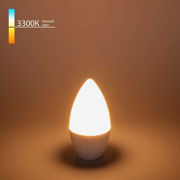 Лампа светодиодная Elektrostandard E14 6W 3300K матовая a049160 изображение 1 Лампа светодиодная Elektrostandard E14 6W 3300K матовая a049160 Фото № 1